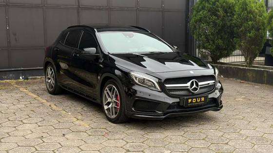 MERCEDES-BENZ GLA 45 AMG 2.0 16V TURBO GASOLINA 4P AUTOMÁTICO